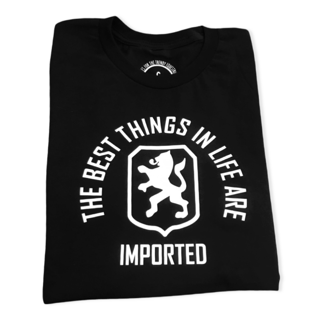 The Imported Tee (Choose Your Breed Logo)
