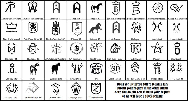 The Imported Decals (Choose Your Breed Logo)